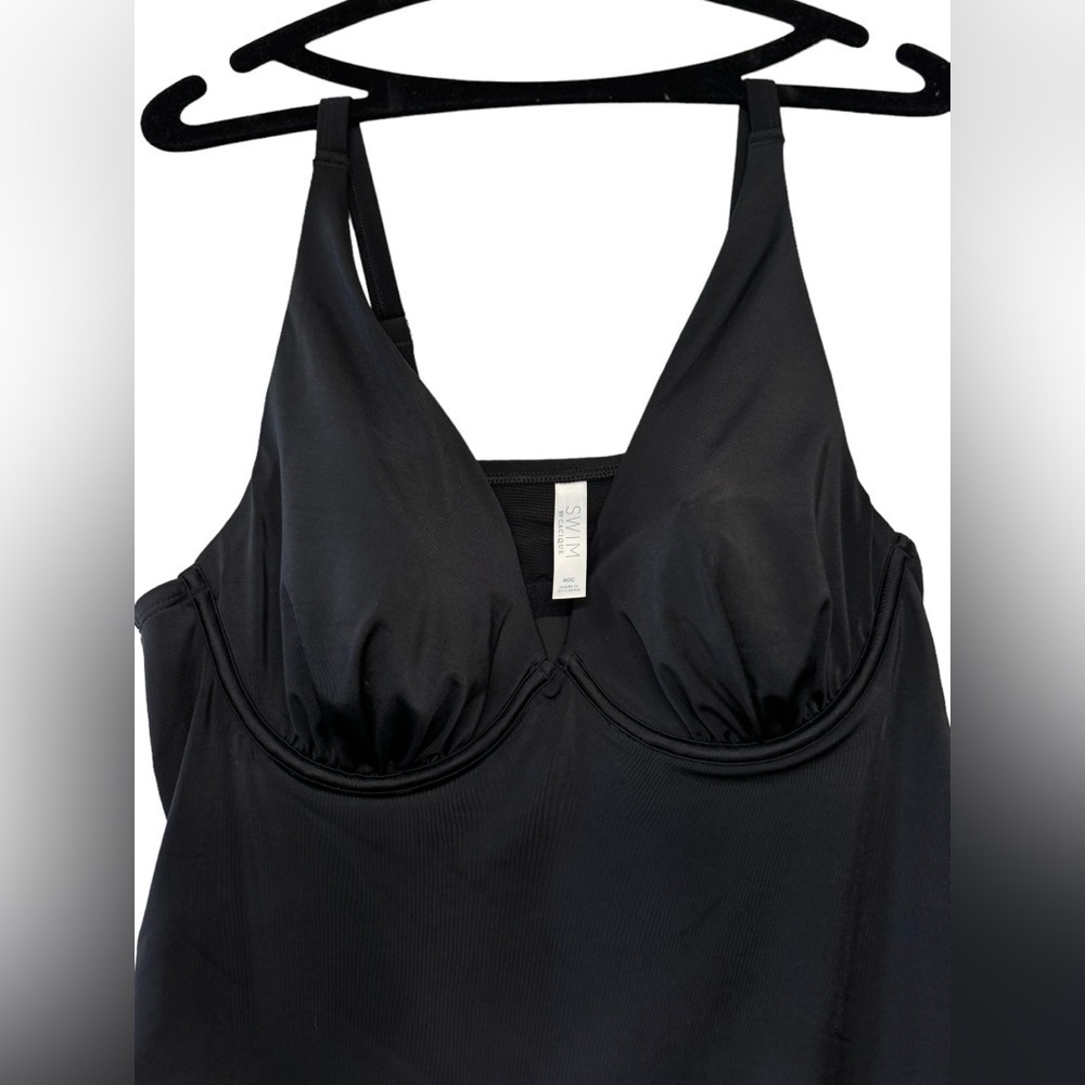 Swim by Cacique Plunge Tankini Top Size 40C